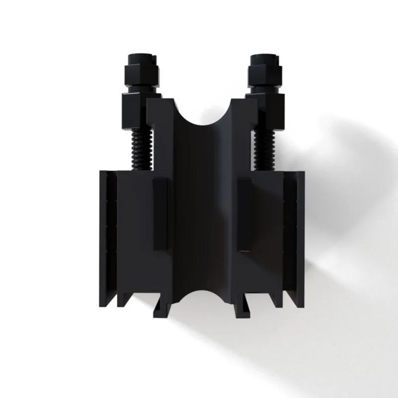 

1Pcs Functional Aquarium Water Tube Holder Water Pipe Hose Mount Bracket Pipe Water Tube Fixed Clip Fish Tank Hose Clamp чорний