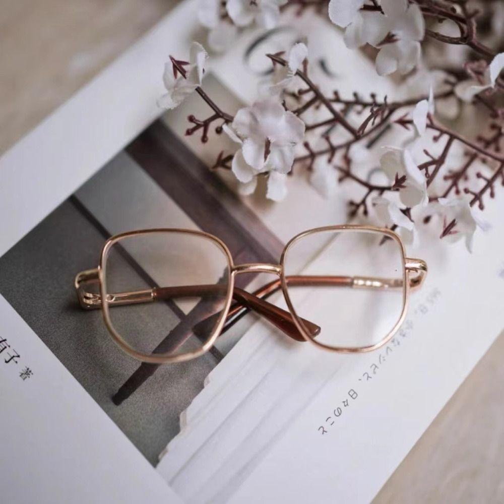 Lovely Preppy Cotton Doll‘s Glasses Soft Cotton Doll Eyeglasses Idol Plush Doll Glasses  BJD
