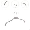 20 Pieces Clothes Hangers 15" Dry Wet for Pants Dress Shirts White