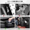 MAZERO Trash Car Trash PU Leather ABS Inner Easy Fits Passenger Door Seat Universal Car Interior Storage Small Item Black One-Handed Can Can, &
