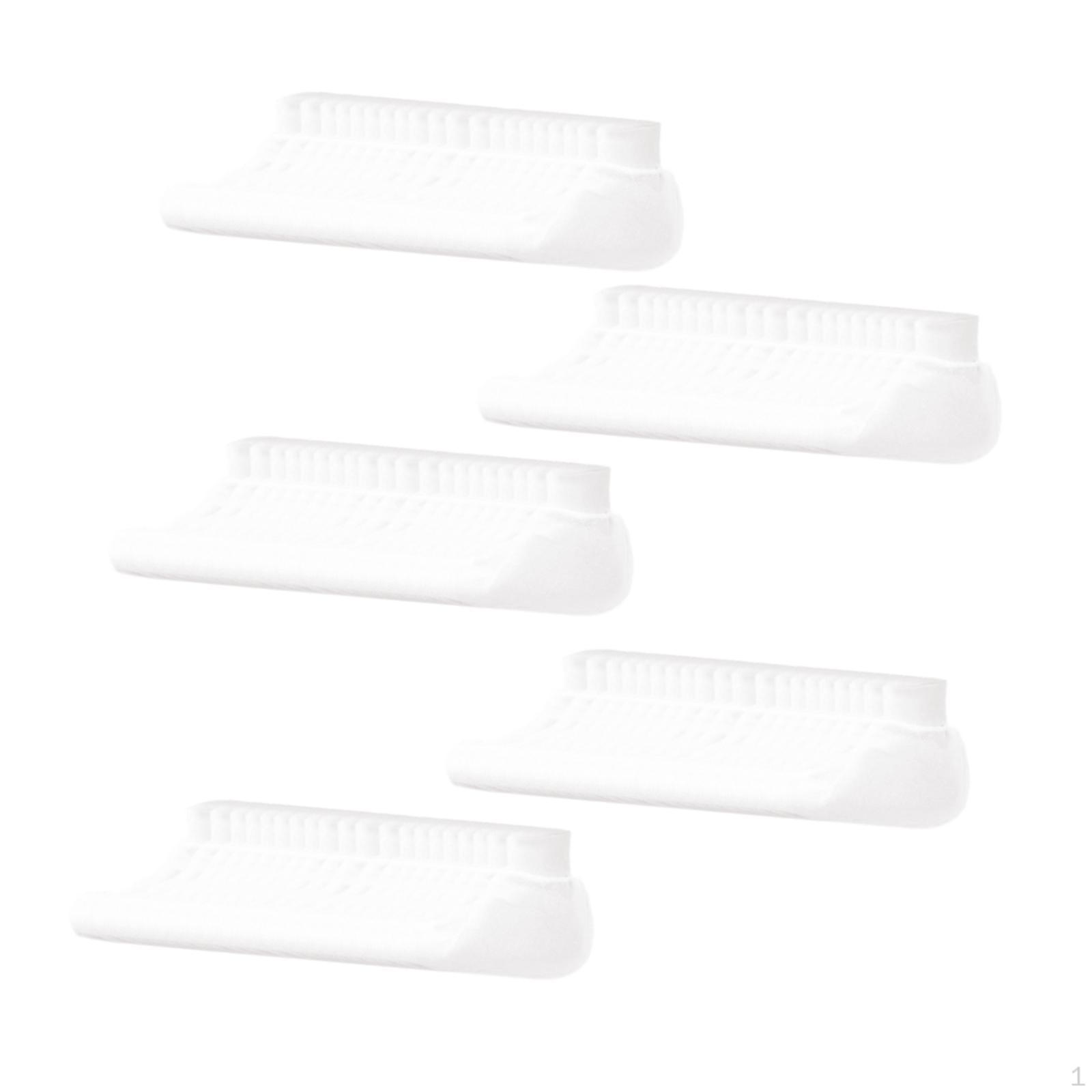 

50 Pairs Disposable Ski Foot Covers Feet for Winter Sports Travel WhiteEUSize 25 to 34