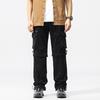 Summer New Overalls Retro Casual Loose Multi-pocket Men's Trousers Trendy Brand Men's High-end Pants