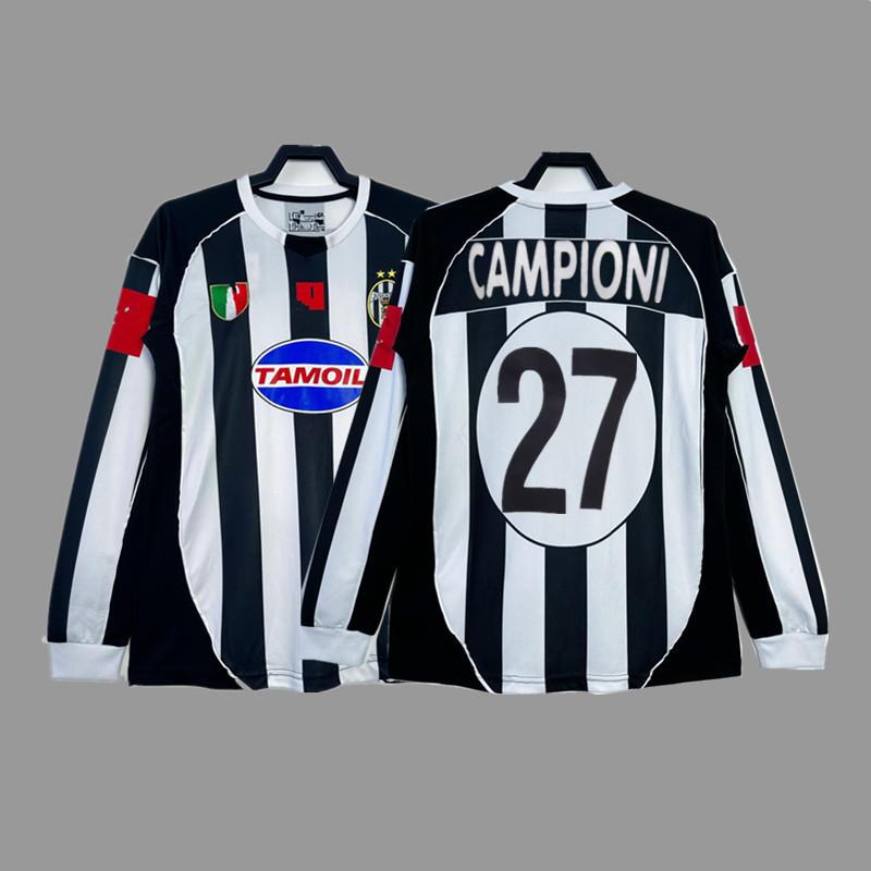 Juventus Retro Football Jersey Zidanedved Piero Inzaghi Buffon Ibrahimovic Cannavaro