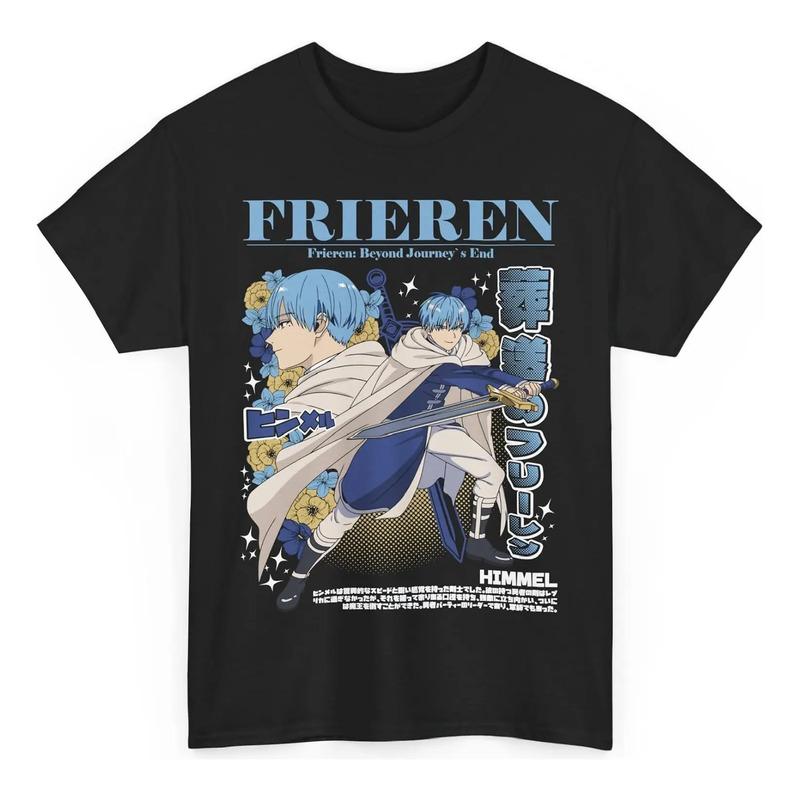 Camiseta Anime Himmel Sousou No Frieren Beyond Journey s End S разноцветный