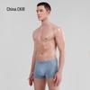 Cmierf Kuect Men's Striped Modal Cotton Mid-Waist Underwear
