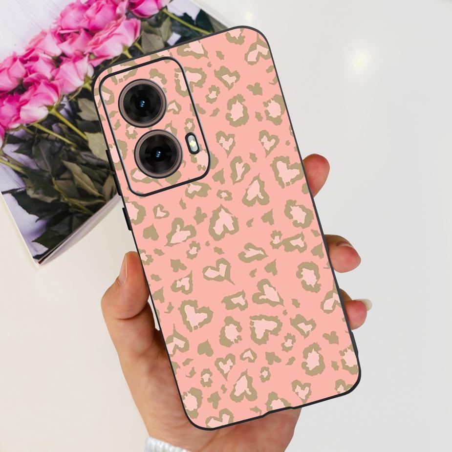 For Motorola Moto G85 Case New Fashion Painted Cover 6.67'' Soft Silicone Phone Case For Moto G85 G 85 MotoG85 Back Cover Bumper