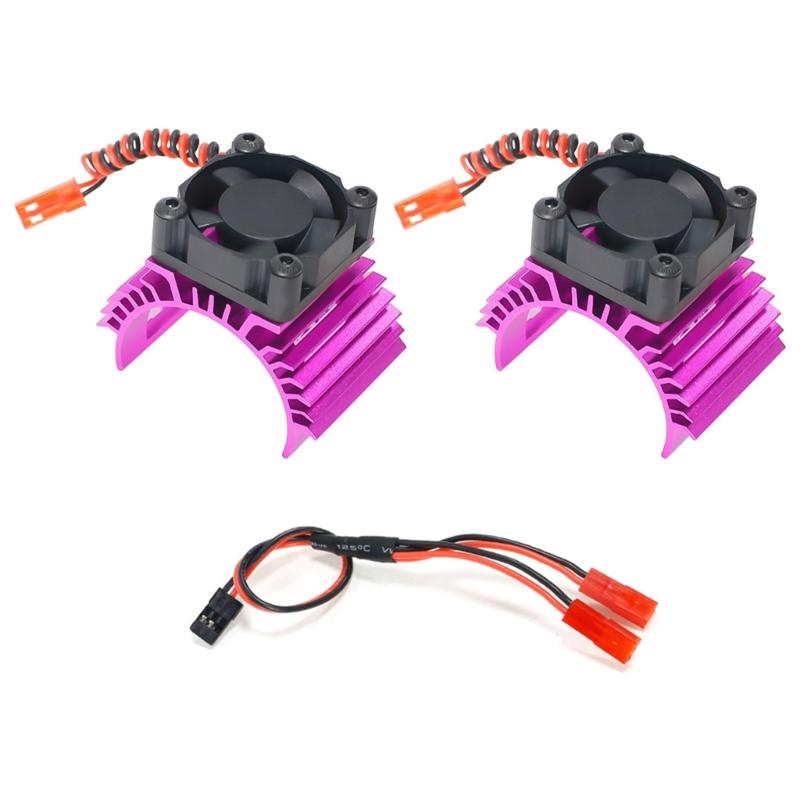 Remote Control Car Cooling Fan High RPM Heat Dissipation Update Accessory Brushless Motor Twin Cooling Fan 36mm