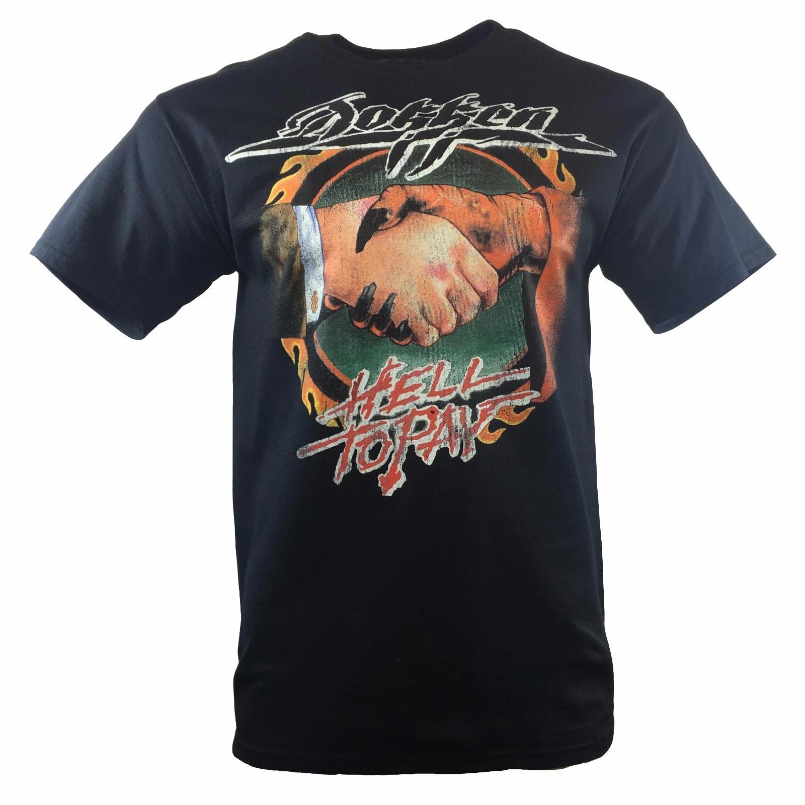 

DOKKEN Mens Tee T Shirt HELL TO PAY Metal Rock Music Reunion Tour Vintage NEW S