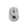 Link CNC 304 Stainless Steel Parallel Slot Groove Clamping Coupling, Clamp Type, 20mm OD x 25mm Length