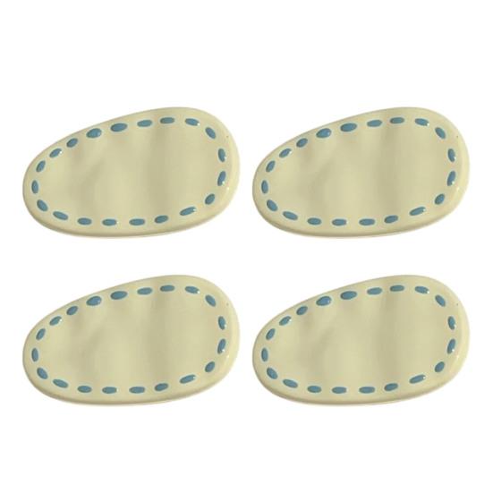 

4Pcs Girl Hairpins Anti-slip Teeth Waterdrop Shape Hair Clips Broken Hair Bangs Hair Pins Macaron Color Glossy Resin Lightweight Hair Accessories
