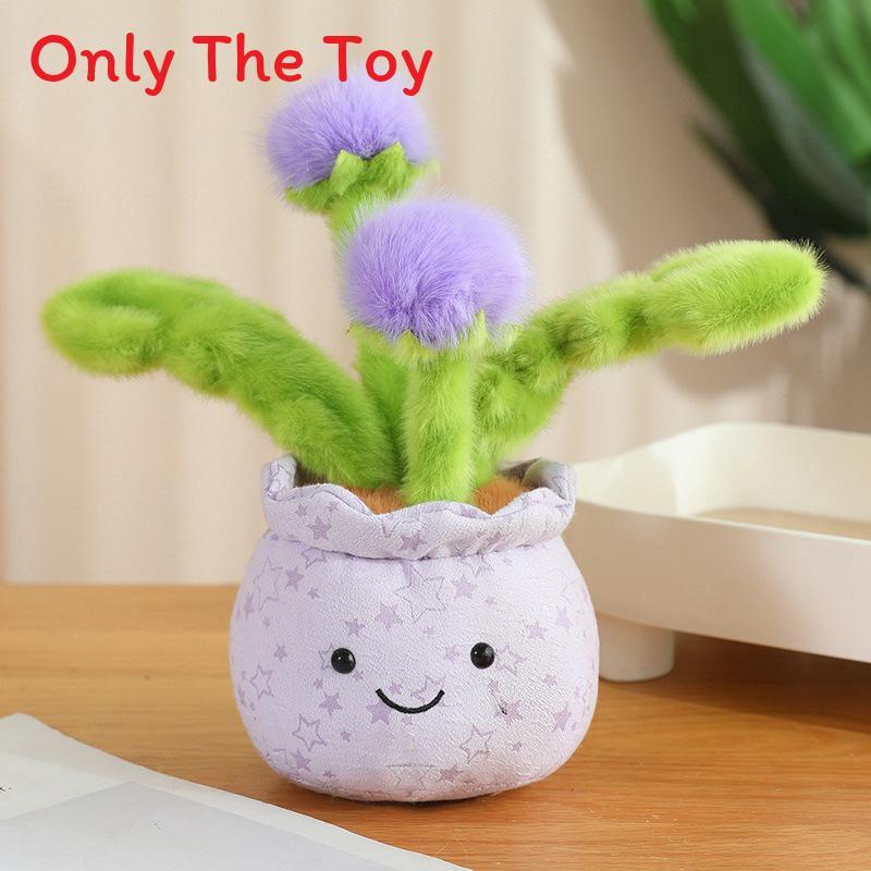 Tulip Plush Toy Home Decor With Pp Cotton For Living Room And Gift Use