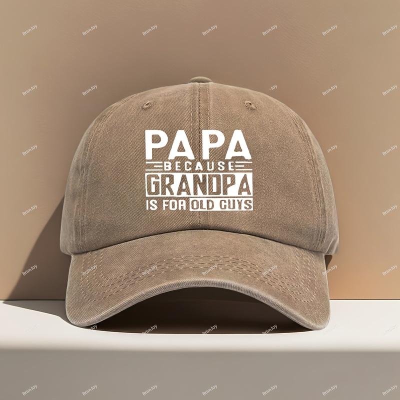 A Vintage Baseball Cap Designed for Grandfathers Featuring Humorous Text This Unisex Trucker Hat Is Suitable for Both Unisex And
