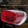 Motorcycle Tail Brake Light ABS Red Motorbike Rear Indicator Stop Lamp for Yamaha Virago XV250 XV400