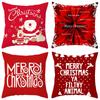 Christmas Themed Pillowcases Car Accessories Office Santa Claus Living Room Sofa Home Pillowcases