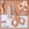 Mooi School Handig Terug naar School Schrijfwaren Schaar Schattige Capybara Knutsel Schaar Mini Schaar Voor DIY Kinderscharen