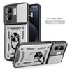 For Infinix Smart 9 Case Infinix Hot 40i Cover Smart9 HD Magnetic Ring Holder Armor Phone Case Slide Camera Protect Back Cover