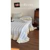 Spring/Summer Small Floral Lace Bedspread Set: 4-Piece, Skin-Friendly, Soft Imitation Cotton for Single Bed