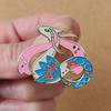 Pokmon Cartoon Halloween Geng Brooch Metal Badge   Anime Doll Brooches for Women Anime Pins Children Birthday Gift