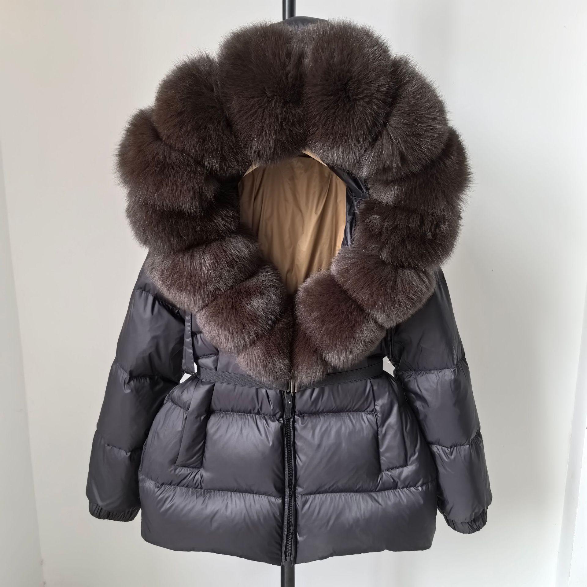 2025 Women`s Winter Fashion Hooded Down