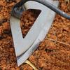 Gardening Tools Hollow Hoe All Steel 32.5cm Hardened for Backyard Agriculture Easy Weeding Soil Loosening