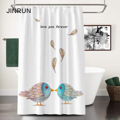 Banyo Kalınlaşmış Su Geçirmez Perde Küf Geçirmez Duş Perdesi Duş Bölümü Perdesi Duş Perdesi Banyo Perdesi Ücretsiz Delikli