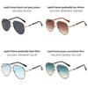 Vintage Metal Sunglasses With Uv400 Protection For Outdoor Activities And Fashion