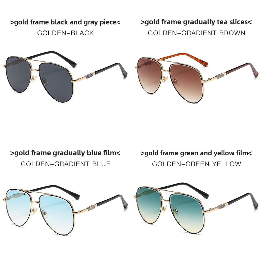Vintage Metal Sunglasses With Uv400 Protection For Outdoor Activities And Fashion