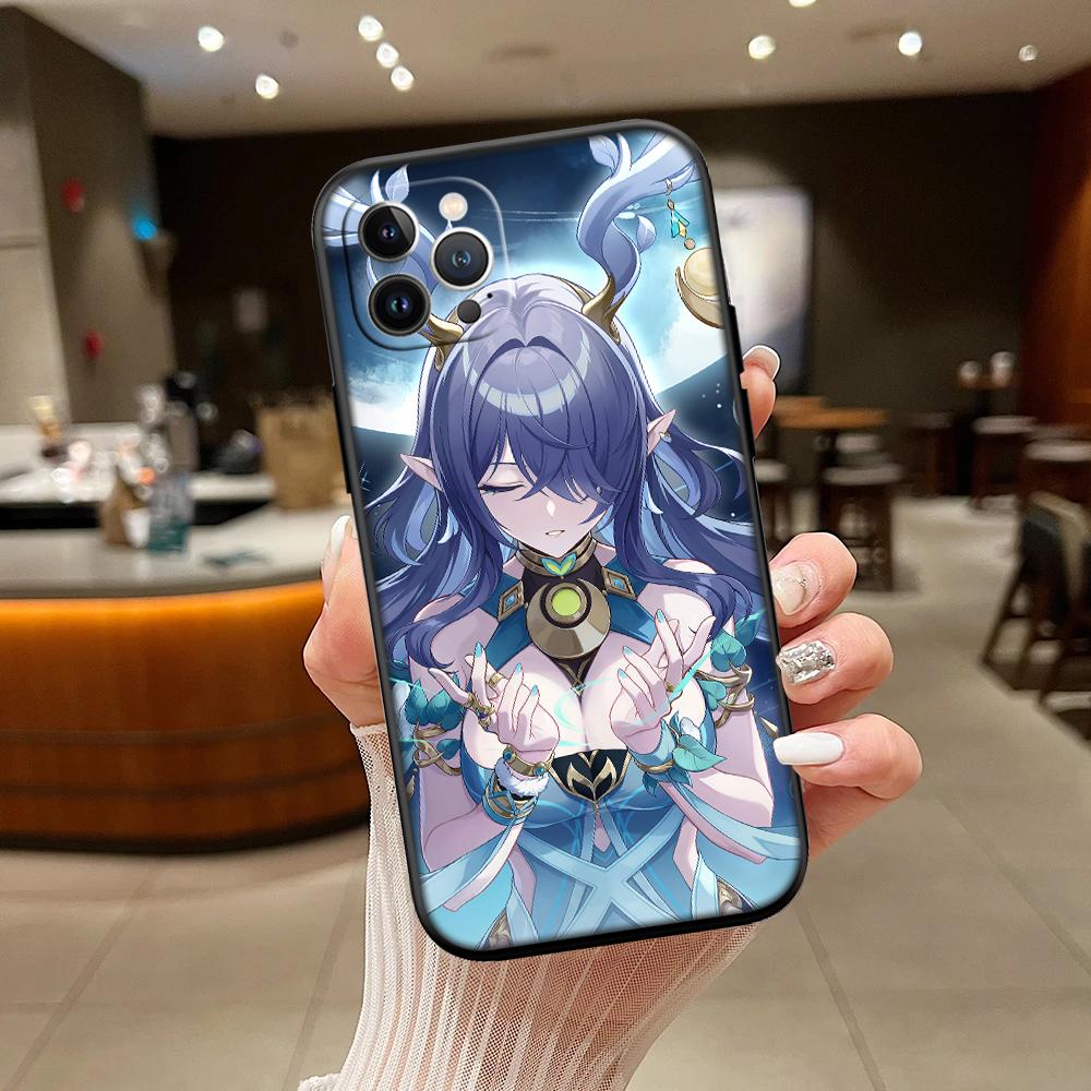 RA14 Genshin Impact Phone Case for OPPO A40 A60 A80 A15 A16 A16K A12 A17 A17K A54 A54S A53 A53S A55 A56 A57 A98 F23