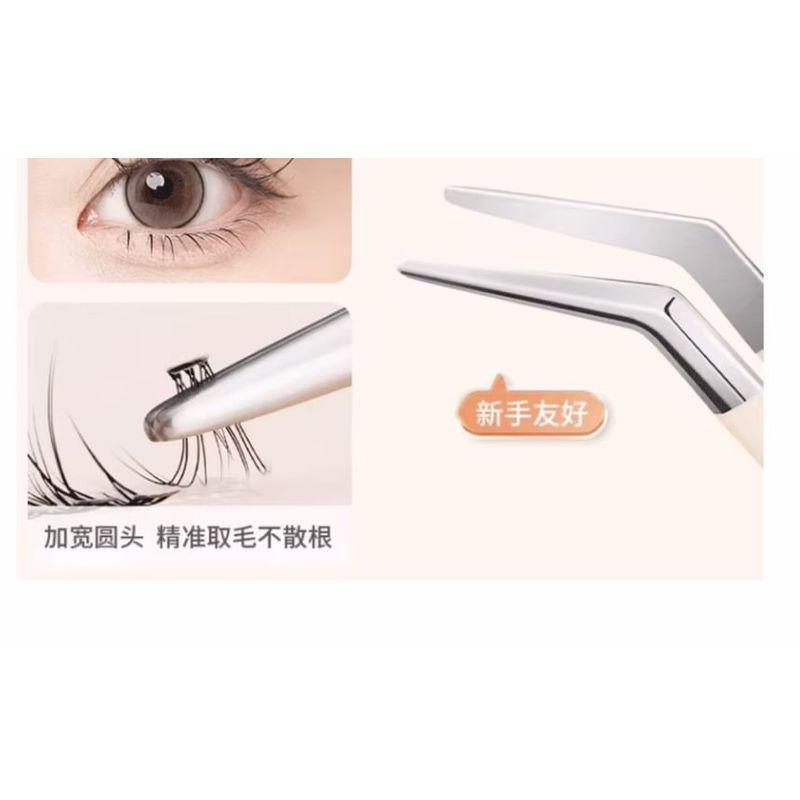 Denivyse - Alloy False Eyelashes Tweezers (Various Designs)