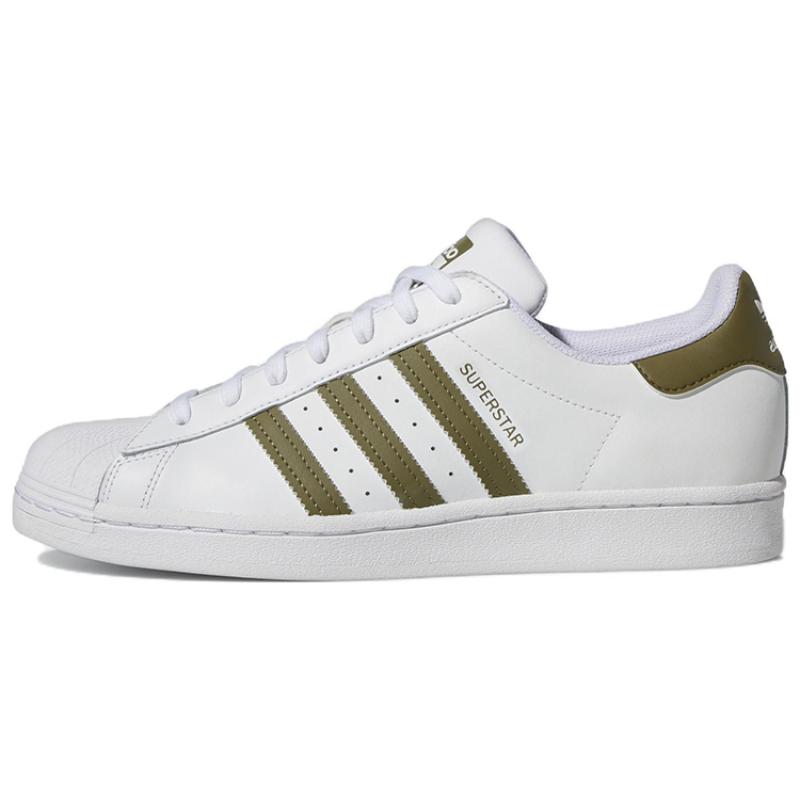 

Adidas Superstar White Focus Olive Sneakers HP5501 42