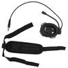Headphones Motorcycle Helmet Unilateral Headset Military Standard Plug HeadphonesBlack