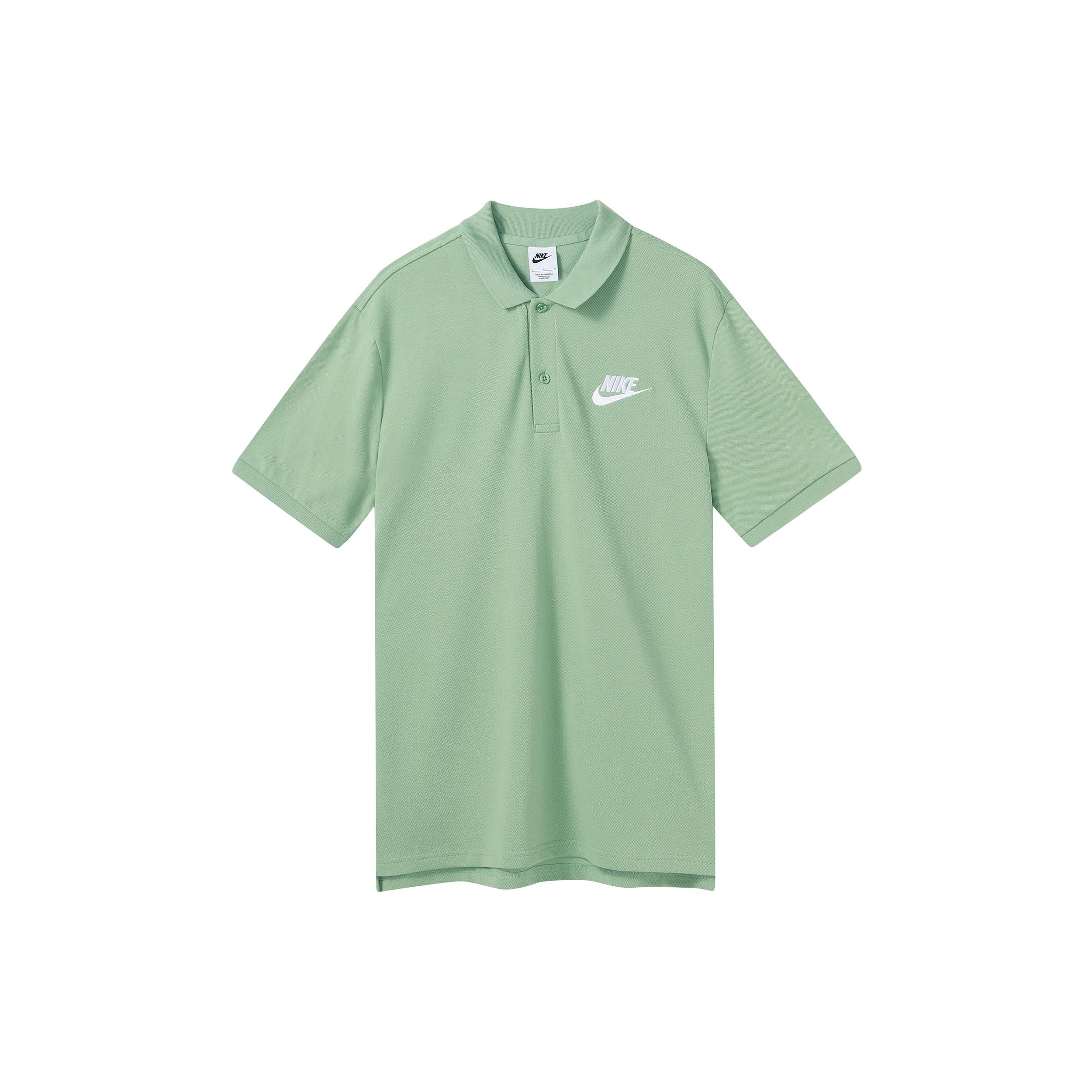 Nike Logo Polo T-Shirt Green Men s 909747-006 XL