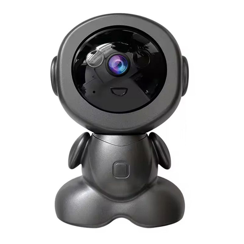 

ABUO-2MP Wireless Wifi Camera Auto Tracking AI Human Detect Baby Monitor HD Wireless Robot Surveillance Cmaeras Smart Home Black US Plug
