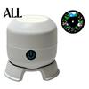 Festive Wall Projector Christmas Light, Dynamic Rotating Indoor Projection Lamp with Static Snowflake Reindeer Snowman Pattern for Ceiling Holiday