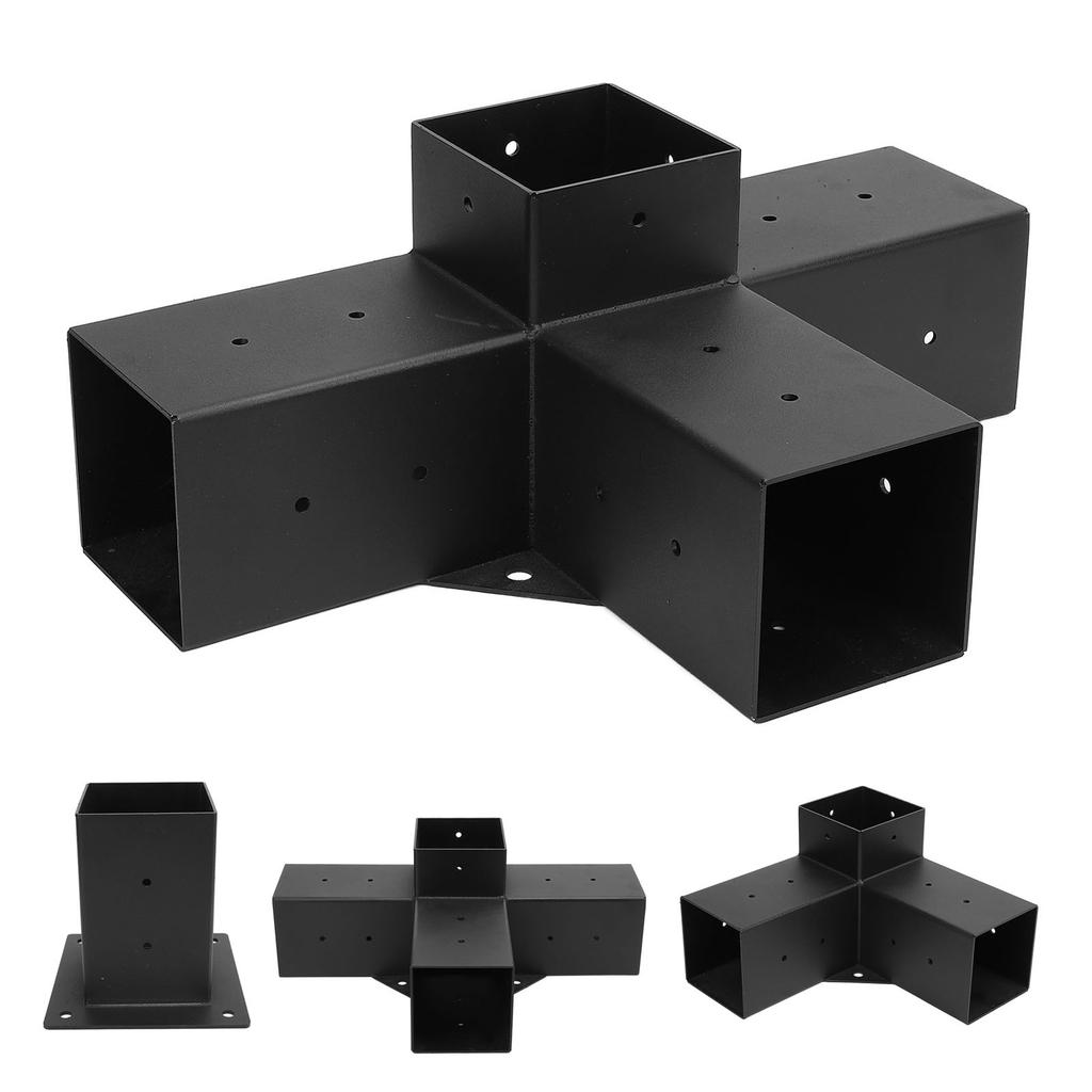 Gazebo Bracket Galvanized Powder Coated Fully Welded Gazebo Post Bracket for Pergola Wood Post Pergola Bracket Wood Post Bracket