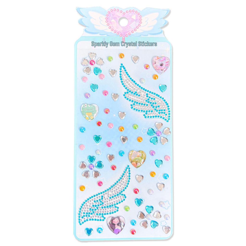 Children's DIY Fairy Wand & Butterfly Stickers with Shiny Gems