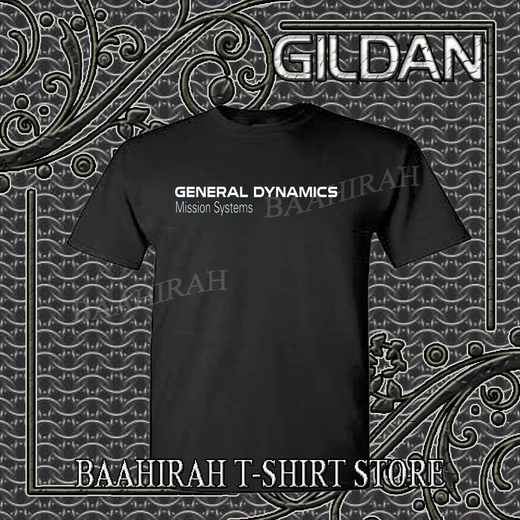 New Shirt General Dynamics Mission Systems Logo Funny T-Shirt Size S to 5XL L
