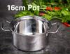 Small Hot Pot Special pot for induction cooker Self- hotpot Single person mini One person pot Commercial soup pots