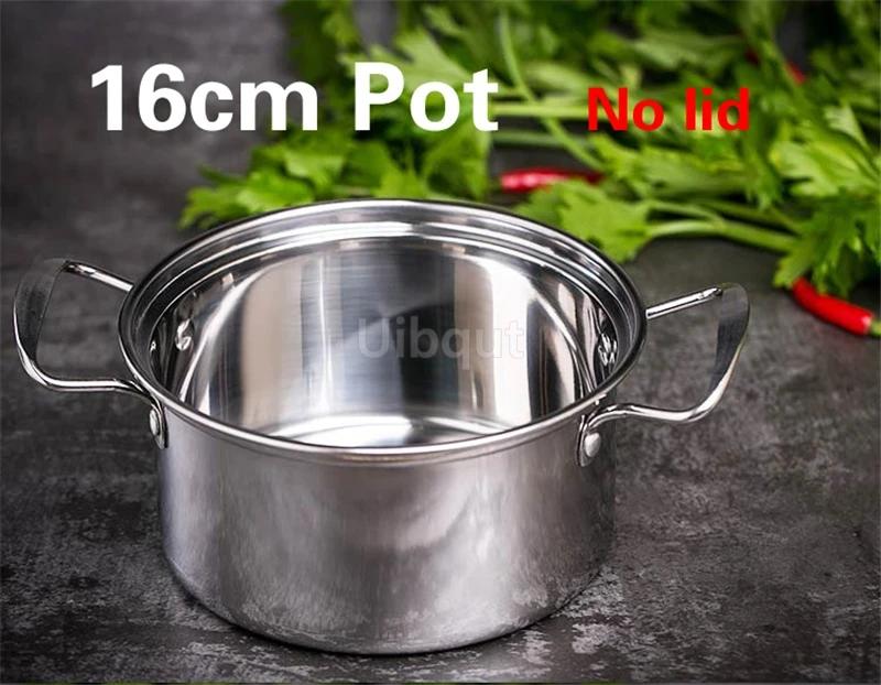 Small Hot Pot Special pot for induction cooker Self- hotpot Single person mini One person pot Commercial soup pots
