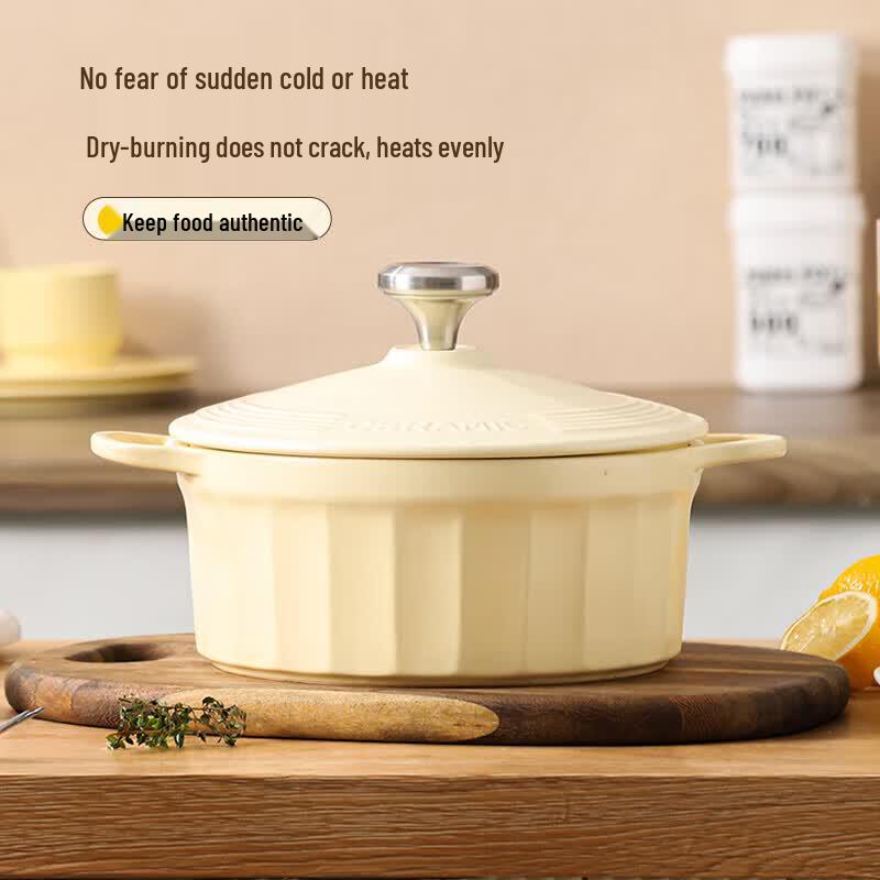 Besto High-Temperature Ceramic Soup Pot