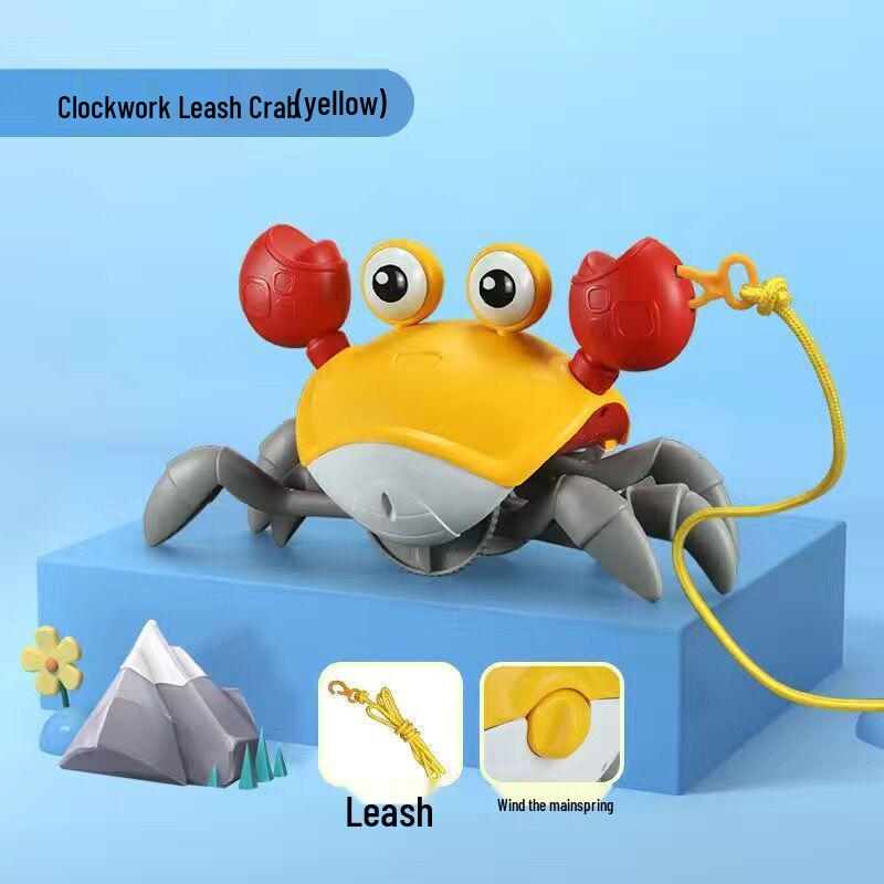 Electric Induction Crawling Crab Toy: Interactive Educational Fun for 1-2 Year Olds