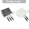 Nonstick 6 Cavity Vanilla Pods Shape Chocolate Molds Food Safe Silicone Easy Releases Vanilla Stick Dessert Cake Mould