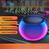 Portable Bluetooth Speaker - High-Quality HIFI Stereo Sound, Mini, Wireless, Internet Favorite, Ideal for Students (Model XCM4)