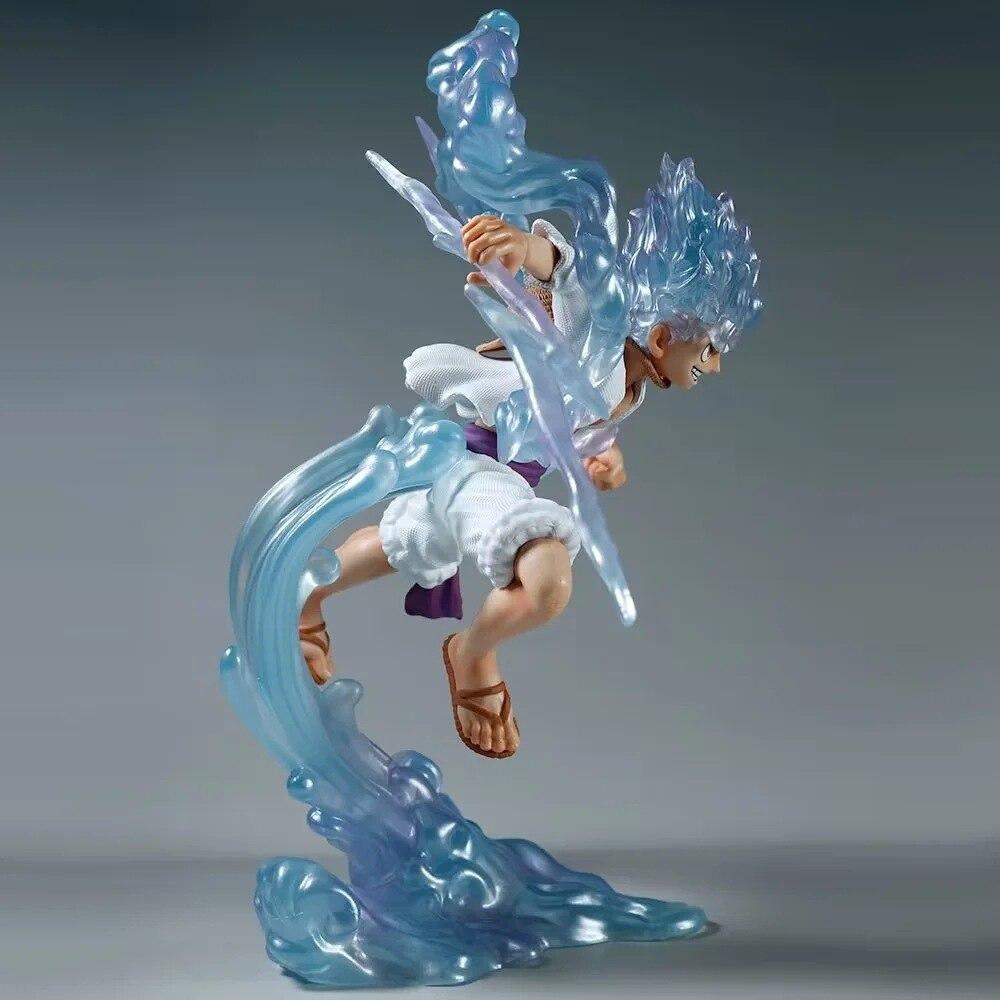 Luffy Figure Luffy Nika Jumping Fifth Gear Sun God Fruit Awakening  Model Decoration Ornaments Toy Kids Gifts