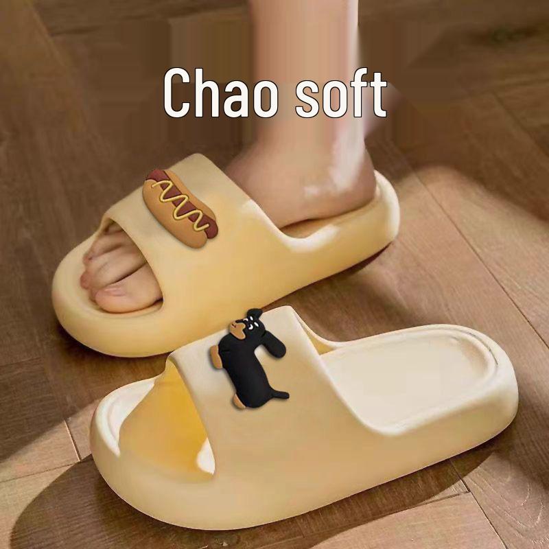 Unisex EVA Slip-Resistant Indoor/Outdoor Slippers - Thick Sole, Quiet, Shower-Ready Sandals