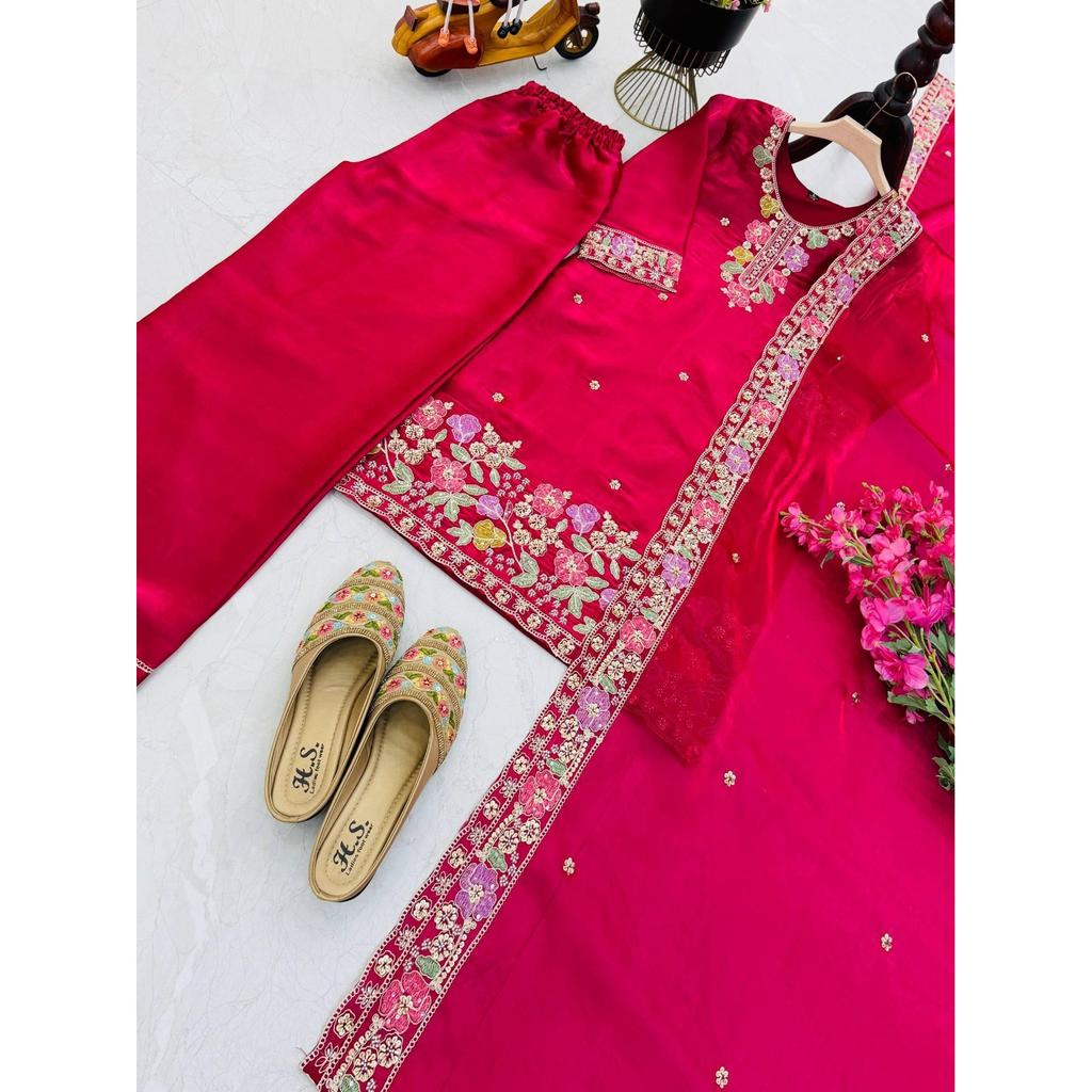 Indian Pakisatni Bollywood Salwar Kameez Beautiful Desigenr Ethnic Palazzo Suit