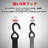 BIG RED Lashing Straps, 4.5m long, 2.5cm wide, 4-pack. Cargo securing straps, tie-down straps, ratchet straps. Breaking load 680kg, maximum working lo