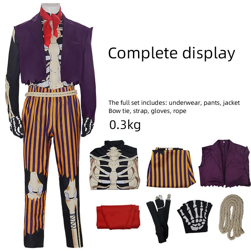 Anime Hector Rivera Cosplay Kostým Pradědeček Oblečení Muž Žena Karnevalová Párty Coco Oblečení Oblek