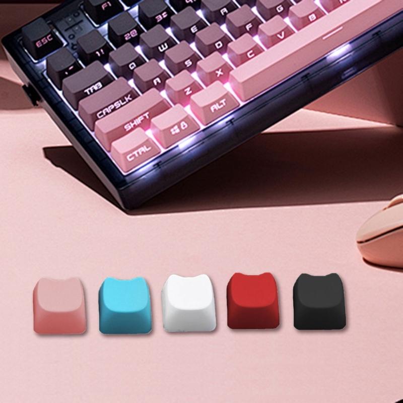 Kitten Shaped Keycap With MAO Profile Optimized Long Typing For MX Switches Mechanical Keyboards Keycaps 10pcs