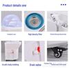 Portable Shampoo Basin with No Plumbing, Water Circulation, Constant Temperature, Top & Bottom Inlet for Salon Head Therapy